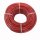 PVC Druckluft-Gewebeschlauch für Lebensmittel farbig 25 Meter Rolle Rot 6 mm