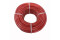 PVC Druckluft-Gewebeschlauch für Lebensmittel farbig 25 Meter Rolle Rot 9 mm