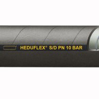 Heduflex Gummi Saug- und Druckschlauch f&uuml;r Betriebswasser und G&uuml;lle (Meterware) 152mm