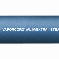 Vaporcord ALIM/EXTRA Lebensmittelschlauch Reinigungsschlauch Dampfschlauch blau/wei&szlig; (Meterware)