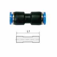 Gerade Steckverbinder Blaue Serie 14 mm