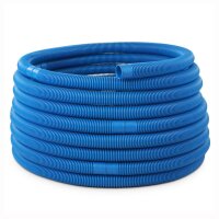 Schwimmbadschlauch Poolschlauch Saugschlauch Solarschlauch &Oslash; 32mm blau 6,6 m