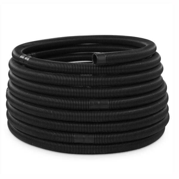 Schwimmbadschlauch Poolschlauch Saugschlauch Solarschlauch Ø 32mm schwarz 31,9 m