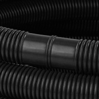 Schwimmbadschlauch Poolschlauch Saugschlauch Solarschlauch &Oslash; 32mm schwarz 31,9 m