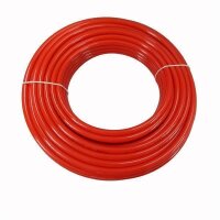 PA Schlauch PA 12 Polyamidschlauch Rolle 25 Meter 6 mm x 4 mm Rot