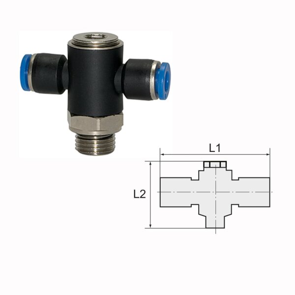Verschlussstecker Verschlußstopfen Blaue Serie 6 mm
