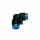 L-Steckverbindung Winkel Blaue Serie 12 mm