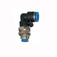 L-Schott Steckverbindung Winkel Blaue Serie M27 x 1,0