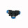 T-Steckverbindung Reduzierung T-Stück Blaue Serie 2x6 mm / 1x4 mm