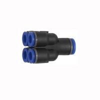 Mehrfachverteiler mit Steckanschluss Blaue Serie 6 mm / 4x4 mm