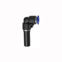 L-Steckverbindung mit Stecknippel Blaue Serie 4 mm / 4 mm