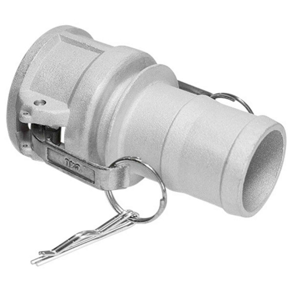 Kupplung System "Kamlok" Mutterteil mit Schlauchtülle Typ C Aluminium 1 1/2"