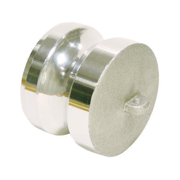 Kupplung System "Kamlok" Vaterteil mit Stopfen Typ DP Aluminium 1/2"