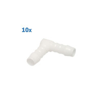 Winkel L-Stück Schlauchverbinder aus Kunststoff -...