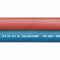 Saldaform Zwillingsschlauch f&uuml;r Acetylen und Sauerstoff Autogen-Schwei&szlig;anwendungen