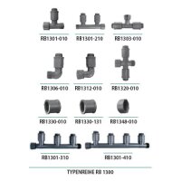 Rain Bird Ventilanschlüsse RB 1300 Serie  mit...