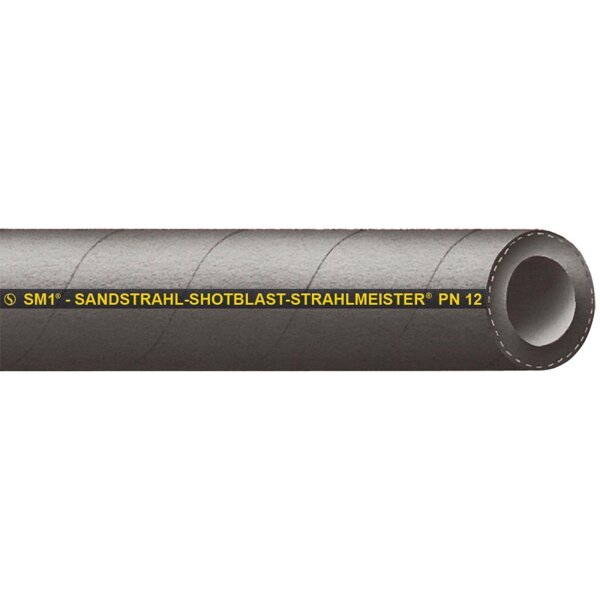 Sandstrahlschlauch Semperit SM1® - STRAHLMEISTER®  PN 12 bar (Meterware)