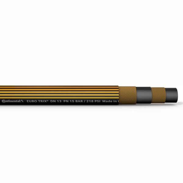 Euro Trix® Continental ContiTech Der vielseitige Marken Wasserschlauch schwarz/orange