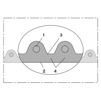 Absaugschlauch mit Stahldrahteinlage Norres AIRDUC PUR...