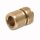 Messing Easy Klick Schlauchkupplungen Schnellschlauchstück 13mm (1/2") oder 19mm (3/4")