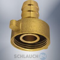 Schlauchverschraubung Schlauchverbinder Schlauchanschluss Hahn-Anschluss Messing