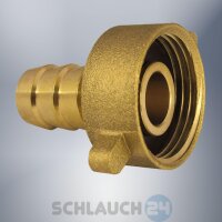 Schlauchverschraubung Schlauchverbinder Schlauchanschluss Hahn-Anschluss Messing