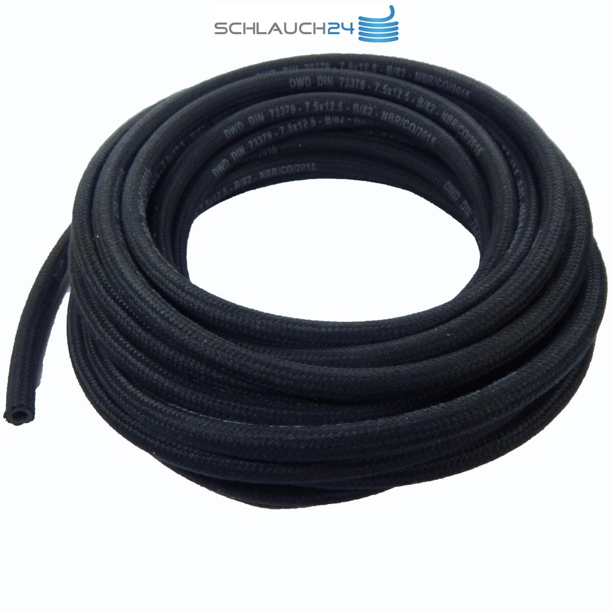 Connect Benzinschlauch Gummi, 10 M X 6 Mm – Für Unverbleiten Kraftstoff, Diesel, Öl & AdBlue