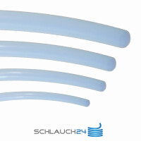 PTFE Schlauch - Teflonschlauch Farbe natur Meterware 5 mm...