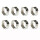 2-Ohr Schlauchschellen 10 Pack - Größe: 15mm - 18mm