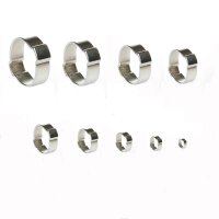 2-Ohr Schlauchschellen 10 Pack - Gr&ouml;&szlig;e:  13mm - 15mm