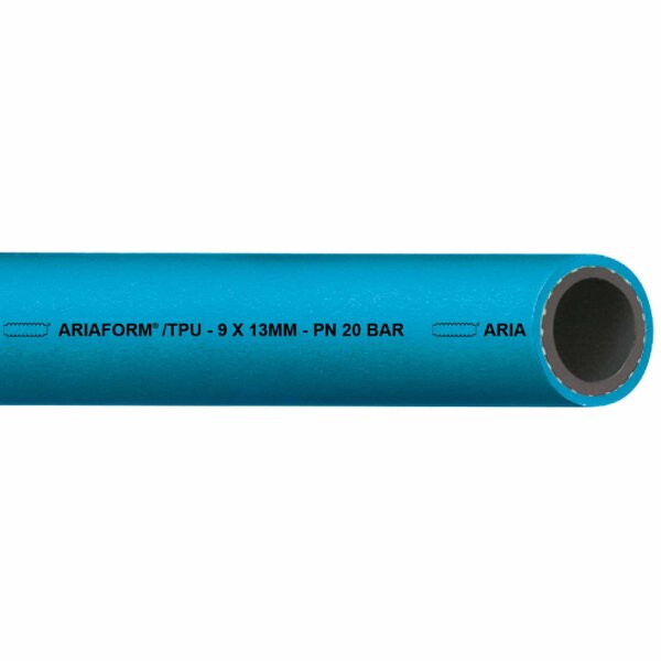 ARIAFORM / TPU Polyurethan Pressluftschlauch für pneumatische Werkzeuge 9 mm (3/8")