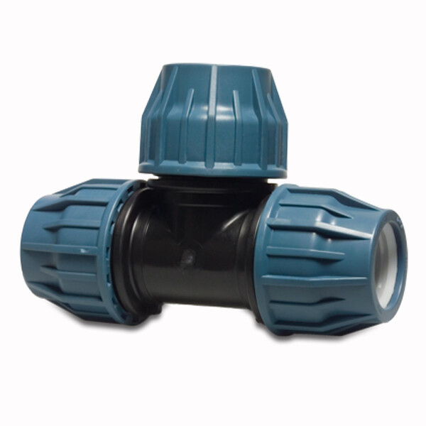 PP T-Stück 90° Klemm Typ Jason 32mm