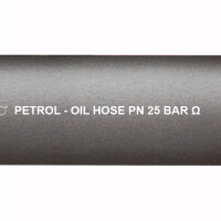 Petrol-Oil NBR/EPDM &Ouml;l- und benzinbest&auml;ndiger Druckschlauch (Meterware) 16mm
