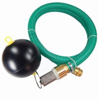 1&quot; Ansauggarnitur mit Messing Verschraubung und Fu&szlig;ventil + schwimmende Entnahme 1 Meter