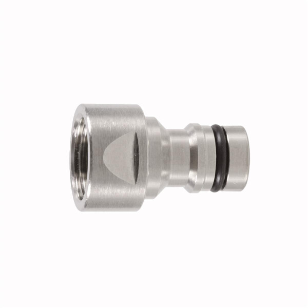 GEKA® plus Stecksystem Hahnstecker Messing vernickelt 1" (30,93mm)