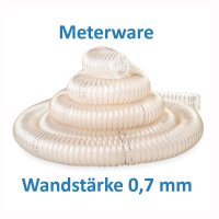 Absaugschlauch mit Stahldrahteinlage Norres AIRDUC&reg; PUR 350 AS  38 mm