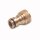 Messing Easy Klick Schlauchverbinder Hahnanschluss mit Innengewinde 1"