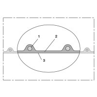 Absaugschlauch mit Stahldrahteinlage Norres TIMBERDUC&reg; PUR 533 AS mit Wandst&auml;rke ca. 0,7 mm 140 mm 15 Meter