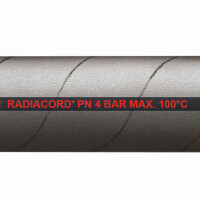 Radiacord EPDM Gummi K&uuml;hlwasserschlauch nach DIN (Meterware) 35mm