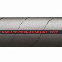 Radiacord EPDM Gummi K&uuml;hlwasserschlauch nach DIN (Meterware) 40mm