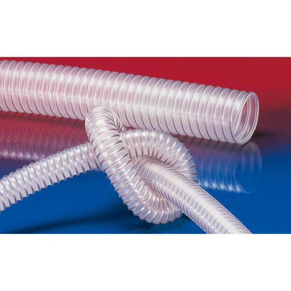 Absaugschlauch mit Stahldrahteinlage Norres AIRDUC PUR 350 AS mit Wandstärke ca. 0,7 mm 32 mm 10 Meter