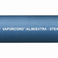 Vaporcord ALIM/EXTRA Lebensmittelschlauch Reinigungsschlauch Dampfschlauch blau//weiß (Meterware)