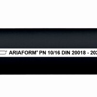 Ariaform DIN Druckluftschlauch / Pressluftschlauch / Wasserschlauch schwarz (Meterware) 6mm (1/4&quot;)