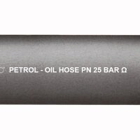 Petrol-Oil NBR/EPDM &Ouml;l- und benzinbest&auml;ndiger Druckschlauch (Meterware) 8mm