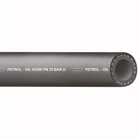 Petrol-Oil NBR/EPDM &Ouml;l- und benzinbest&auml;ndiger Druckschlauch (Meterware) 16mm