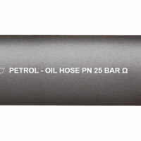 Petrol-Oil NBR/EPDM &Ouml;l- und benzinbest&auml;ndiger Druckschlauch (Meterware) 19mm (3/4&quot;)