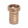 Messing Schlauchtülle 1/3 Verschraubung Flachdichtend 1" x 25mm