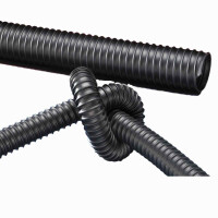 Norres Polyurethanschlauch AIRDUC&reg; PUR 351 EC Black - 10 Meter mit Wandst&auml;rke 0,7mm 89 - 90 mm