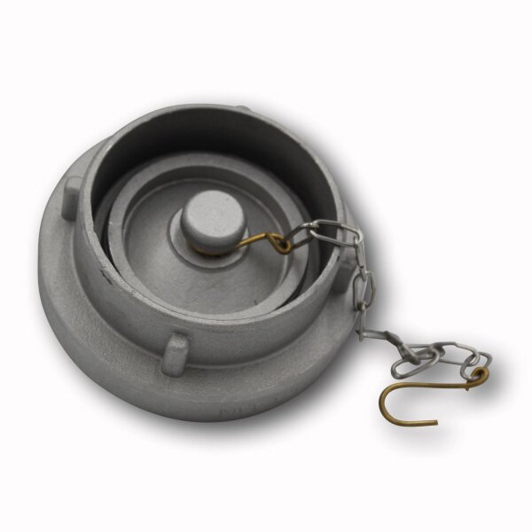Storz-Blindkupplung mit Kette B75 / 3" / KnA 89