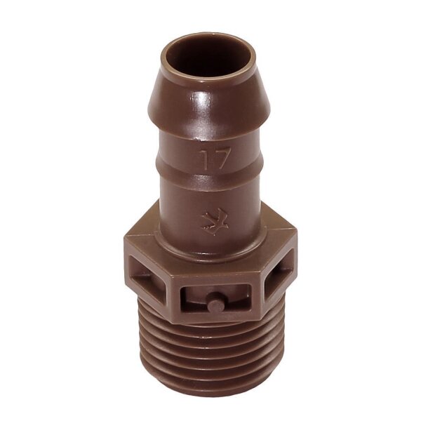 Rain Bird Rohrverbinder / Schlauchverbinder Typ XFF Tülle mit AG 3/4"